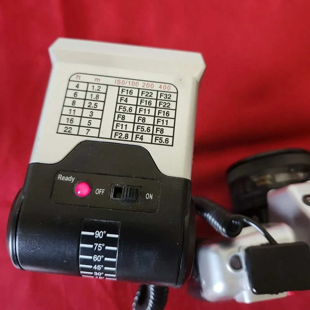 Canomatic Big Royal View 35mm Film Camera w/ Flash Bracket Novelty Scamera Toy